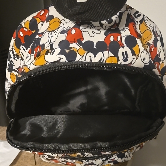 Disney Mickey Mouse Patterned Backpack - Picture 3 of 4